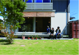 ウッドデッキ / 外と内をつなげる空間