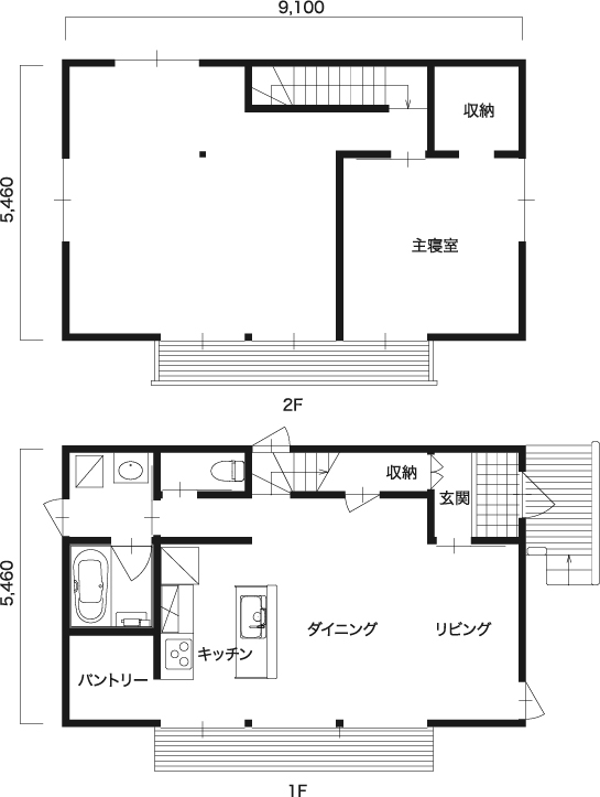 家族の様子を見渡せるキッチンが、特等席。